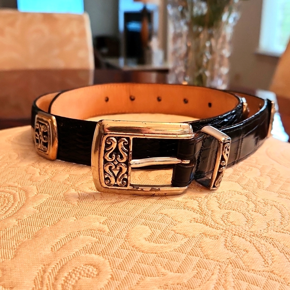 Women's Vintage Leather Brighton Belt